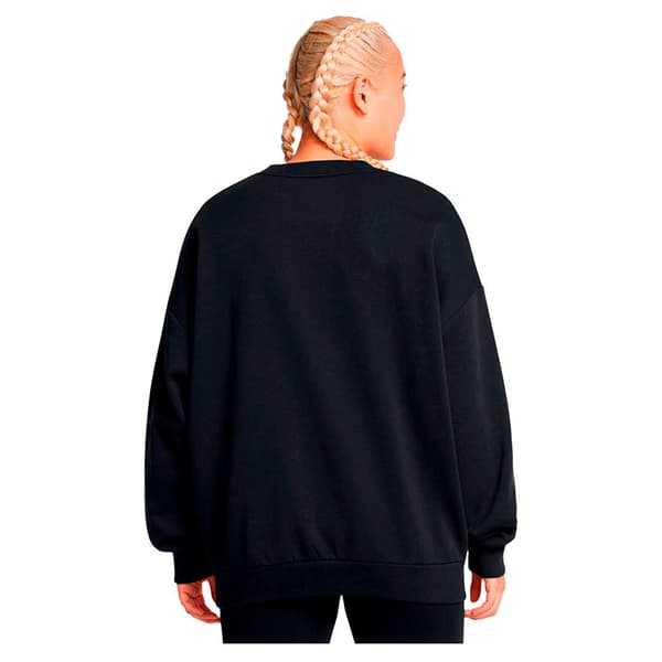 Under Armour Rival Fleece Oversized Sweatshirt Sort XL Kvinde