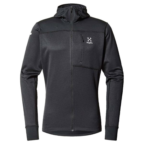 Haglofs L.i.m Mid Multi Sweatshirt Med Dragkedja Svart M Man