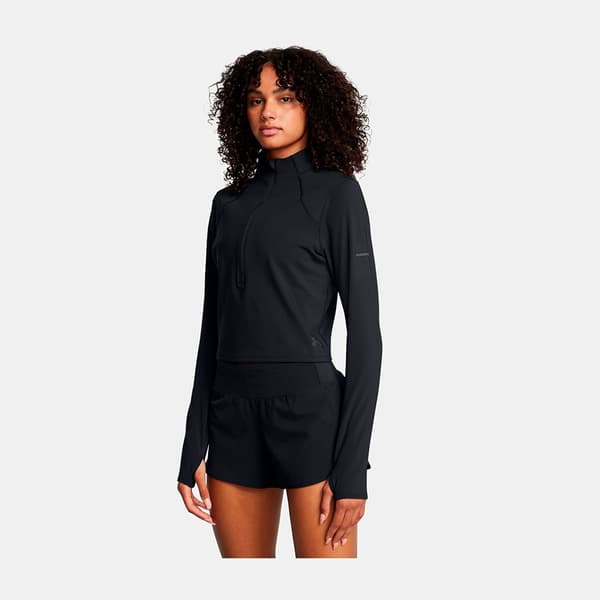 Under Armour Launch Elite Puoli Vetoketjullinen Pitkähihainen T-paita  L Nainen