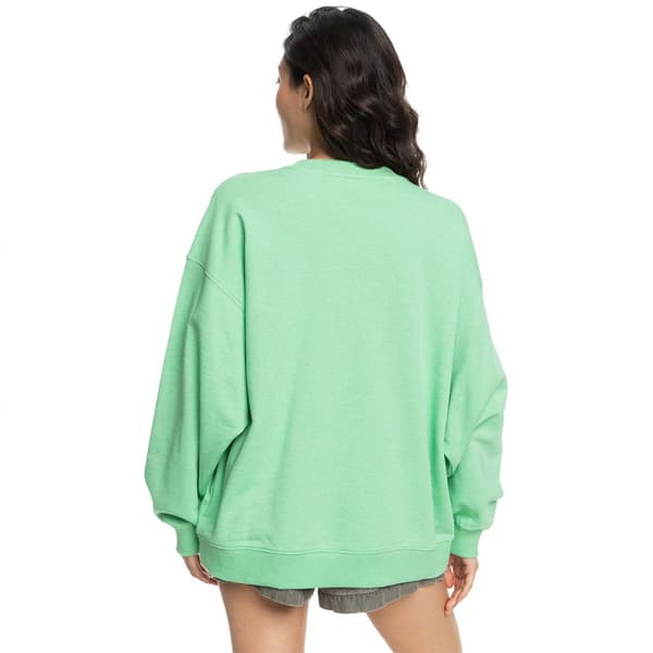 Roxy Take Yourplacea Sweatshirt Grøn L Kvinde