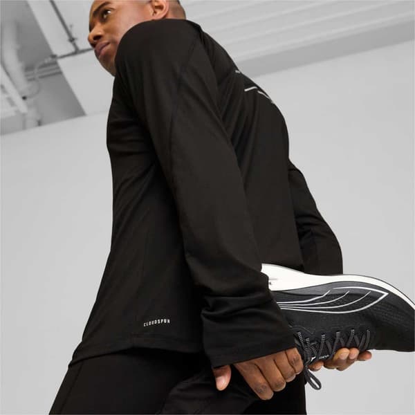Puma Cloudspun Halv Dragkedja Långärmad T-shirt L Man