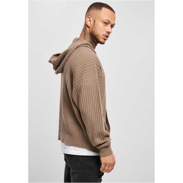 Urban Classics Knitted Hættetrøje Brun 2XL Mand