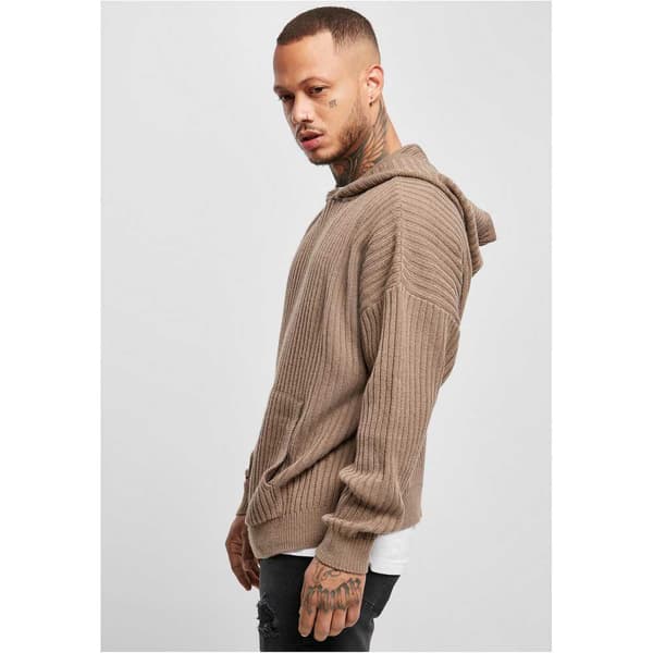 Urban Classics Knitted Hættetrøje Brun 2XL Mand