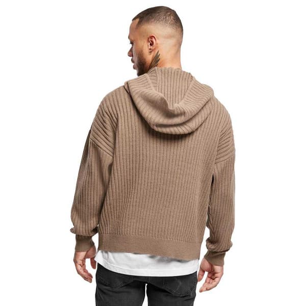 Urban Classics Knitted Hættetrøje Brun 2XL Mand