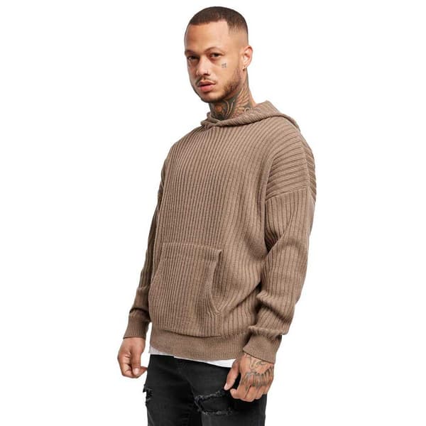 Urban Classics Knitted Hættetrøje Brun 2XL Mand