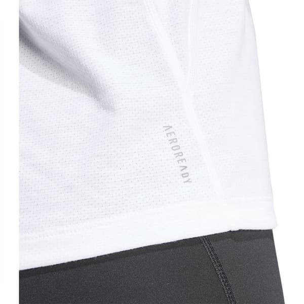 Adidas Own The Run 3 Stripes T-shirt Med Korta ärmar XL Kvinna