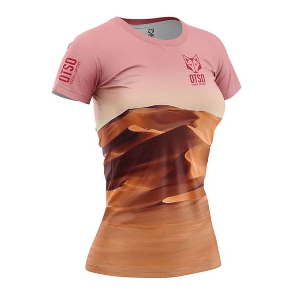 Otso Desert T-shirt Med Korta ärmar Rosa M Kvinna