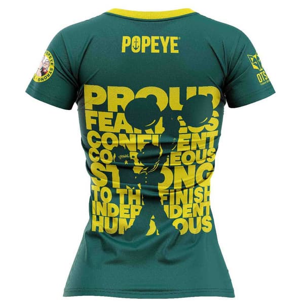Otso Popeye Strong Lyhythihainen T-paita Beige M Nainen