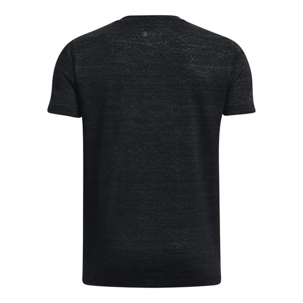 Under Armour Tech Vent Jacquard T-shirt Med Korte ærmer Sort 10-12 Years Dreng