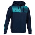 Miniatyrbillede 1 af 4: Joma Eco Supernova Sweatshirt Med Lynlås Blå 2XL Mand