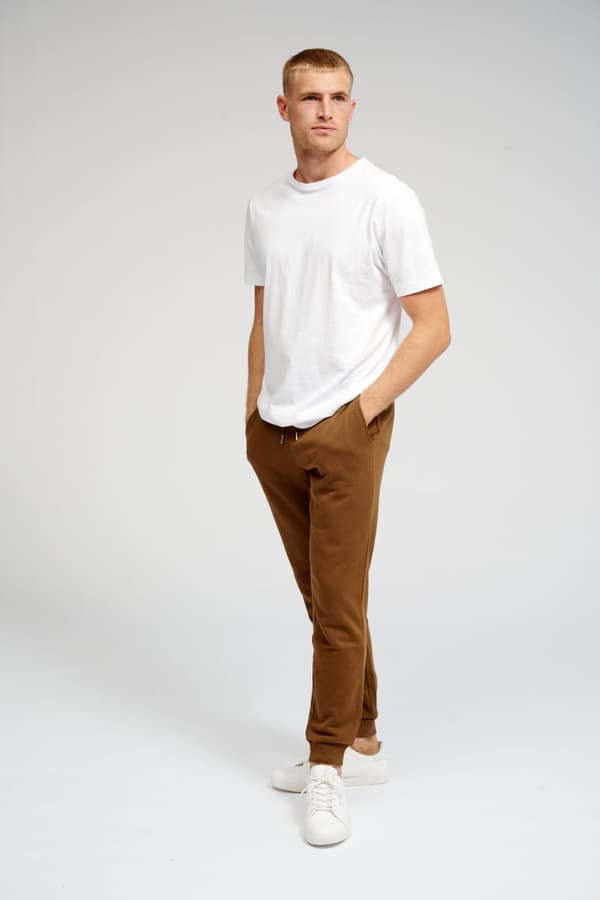 Basic joggingbukser - Brun