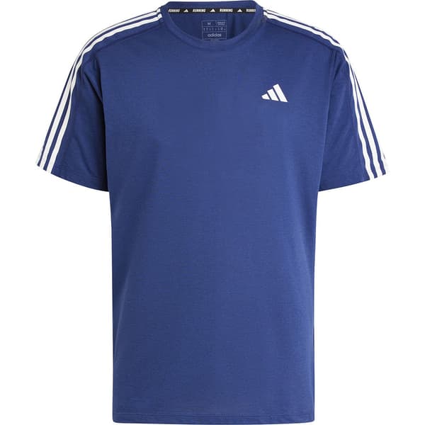 Adidas Own The Run 3 Stripes T-shirt Med Korta ärmar  S / Regular Man