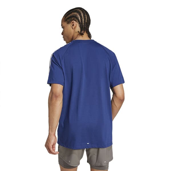 Adidas Own The Run 3 Stripes T-shirt Med Korta ärmar  S / Regular Man