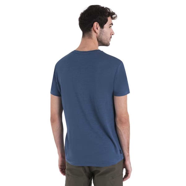 Icebreaker Merino 150 Tech Lite Iii T-shirt Med Korta ärmar Blå 2XL Man