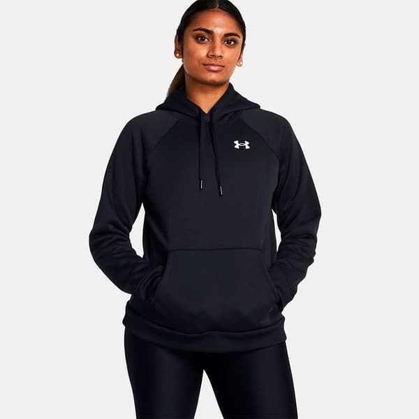 Under Armour Fleece Huvtröja Svart XS Kvinna
