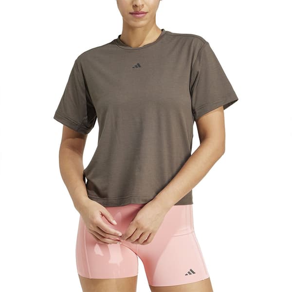 Adidas Power 3 Stripes T-shirt Med Korta ärmar  L Kvinna