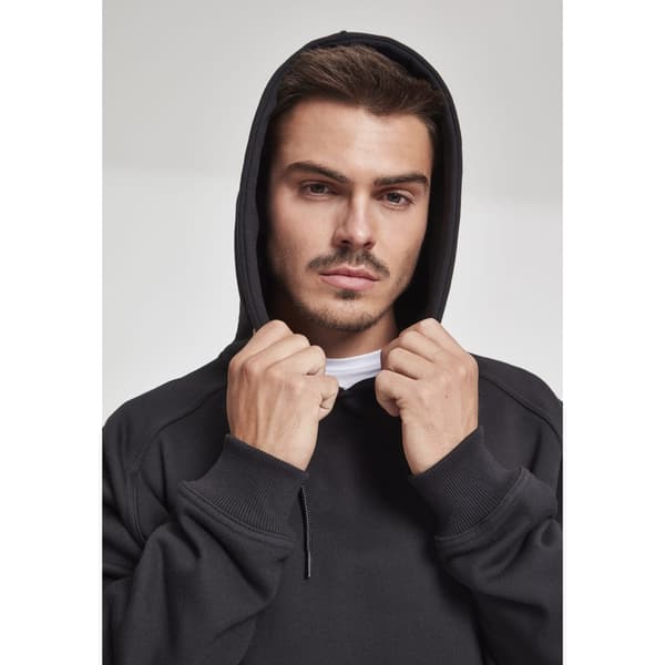 Urban Classics Tall Sweatshirt Sort 2XLT Mand