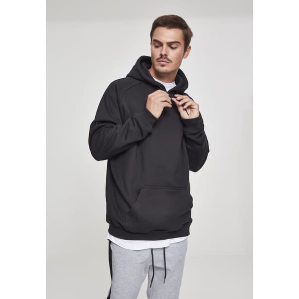 Urban Classics Tall Sweatshirt Sort 2XLT Mand