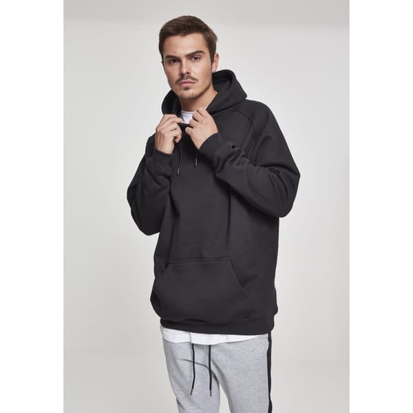 Urban Classics Tall Sweatshirt Sort 2XLT Mand
