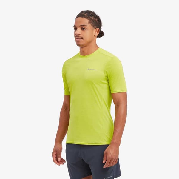 Montane Dart Nano Lyhythihainen T-paita Keltainen M Mies