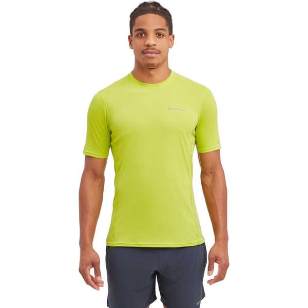 Montane Dart Nano Lyhythihainen T-paita Keltainen M Mies