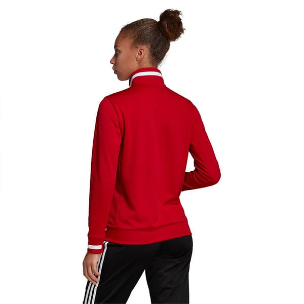 Adidas Team 19 Track Sweatshirt Med Dragkedja Röd 2XS / Regular Kvinna