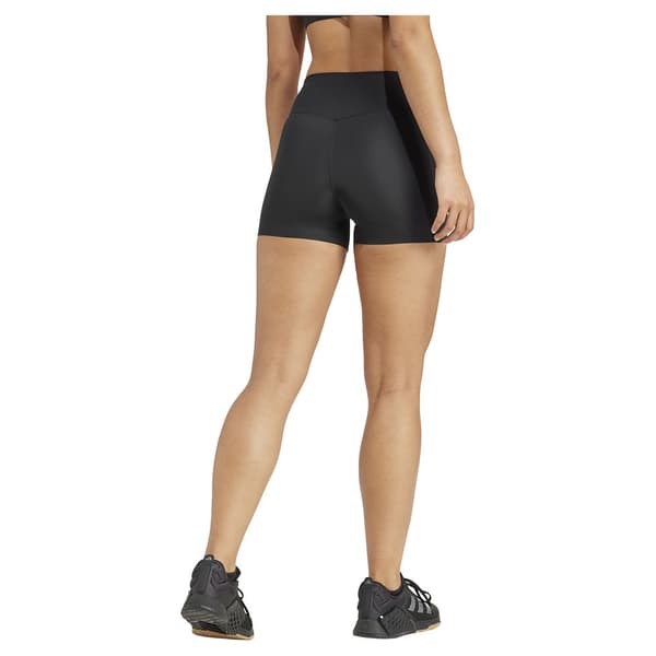 Adidas Optime 4´´ Raw Cut Hem Korte Leggings XL Kvinde