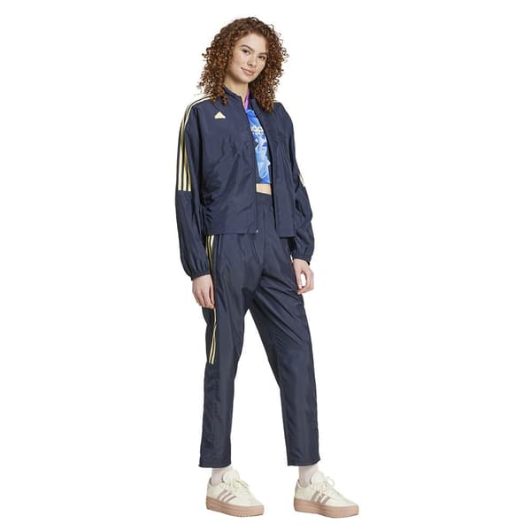 Adidas Tiro Cut 3 Stripes Summer Woven Verryttelyhousut  L / Regular Nainen