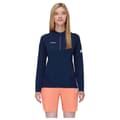 Miniatyrbild 1 av 4: Mammut Aenergy Fl Zip T-shirt Med Lång ärm Blå S Kvinna