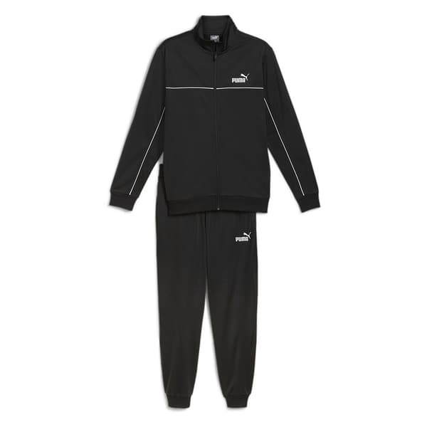Puma Poly Piping Træningsdragt Sort S Mand