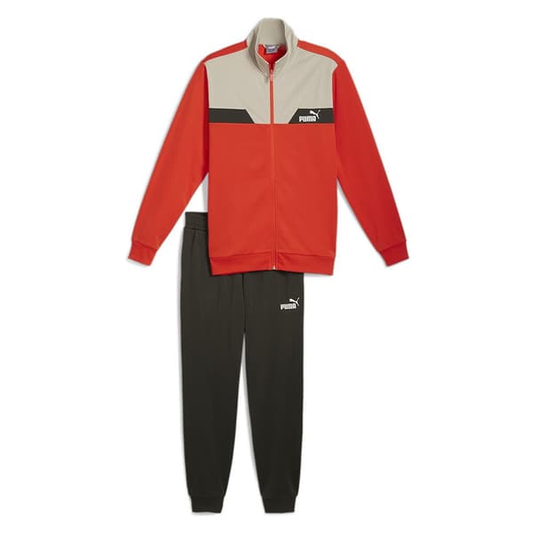 Puma Power Poly Träningsdräkt Röd M Man