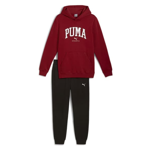 Puma Squad Hooded Träningsdräkt Röd S Man