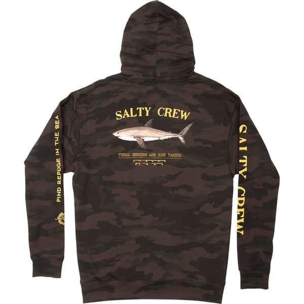 Salty Crew Bruce Tröja Med Huva Grönt S Man