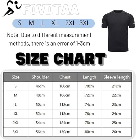 Sport T-shirt S 5-pack FOVDTAA