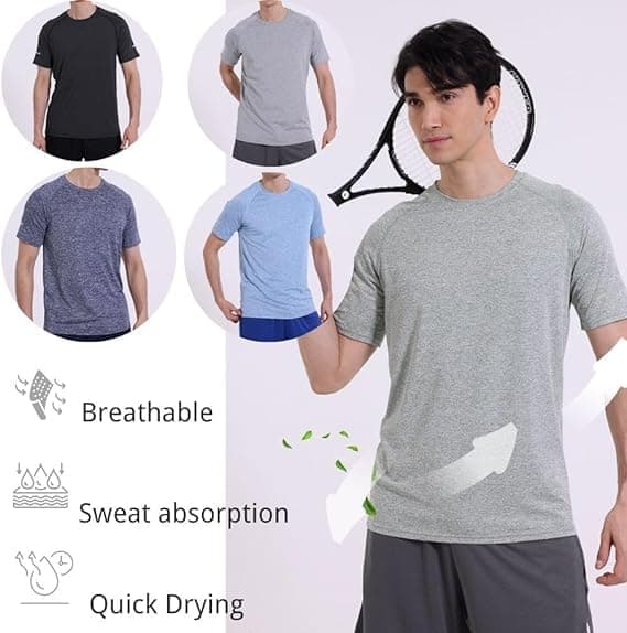 Sport T-shirt S 5-pack FOVDTAA