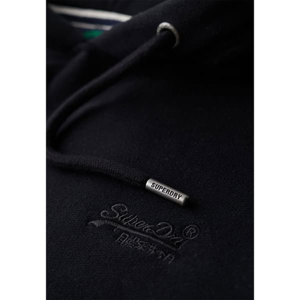 Superdry Essential Logo Huvtröja Svart S Man