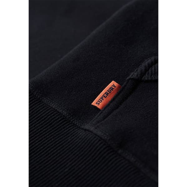 Superdry Essential Logo Huvtröja Svart S Man