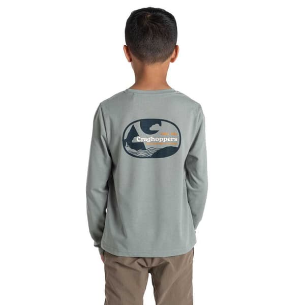 Craghoppers Nosilife Cruz T-shirt Med Lång ärm Grönt 9-10 Years