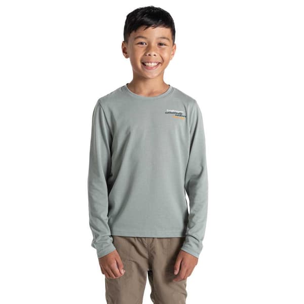 Craghoppers Nosilife Cruz T-shirt Med Lång ärm Grönt 9-10 Years