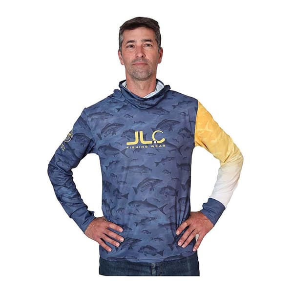 Jlc Fish Camo T-shirt Med Lång ärm  L Man