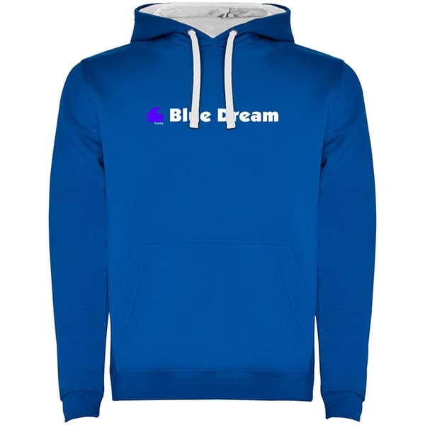 Kruskis Blue Dream Two-colour Tröja Med Huva Blå S Man