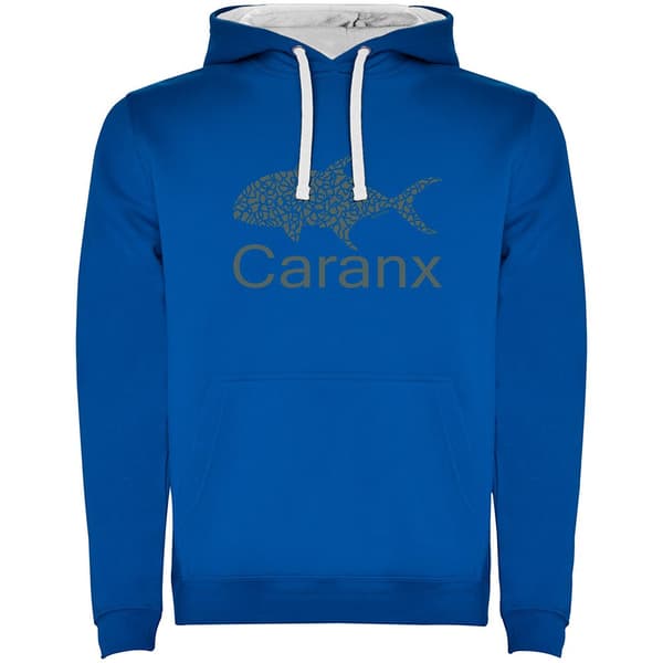 Kruskis Caranx Two-colour Tröja Med Huva Blå 2XL Man