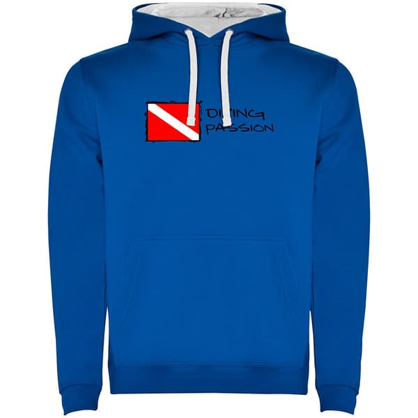 Kruskis Diving Passion Two-colour Huppari Sininen 3XL Mies
