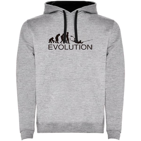 Kruskis Evolution Spearfishing Two-colour Tröja Med Huva Grå M Man
