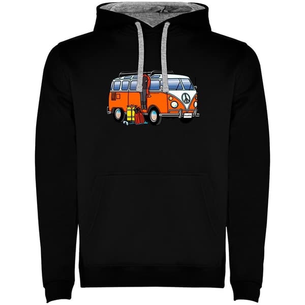 Kruskis Hippie Van Dive Two-colour Huppari Musta S Mies