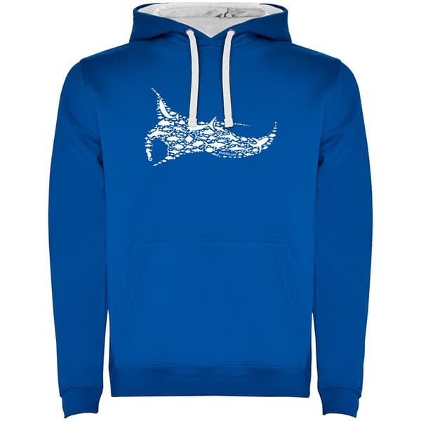 Kruskis Manta Two-colour Huppari Sininen 3XL Mies