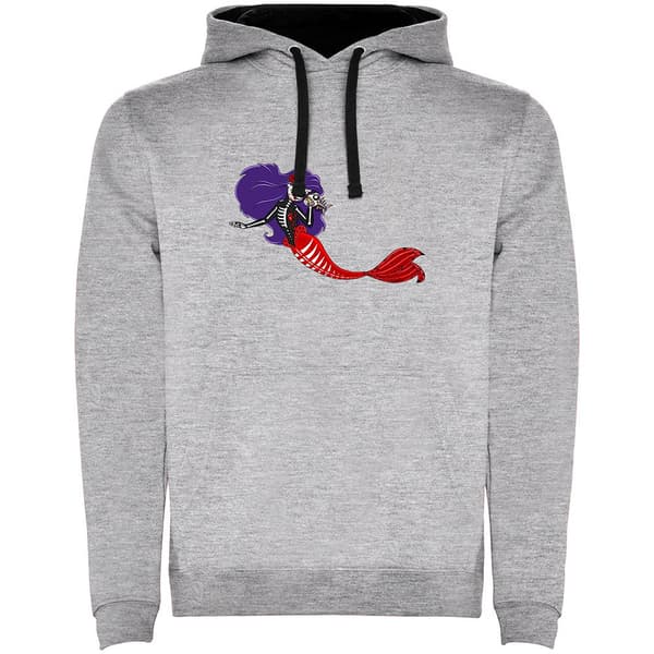 Kruskis Mexican Mermaid Two-colour Tröja Med Huva Grå 2XL Man