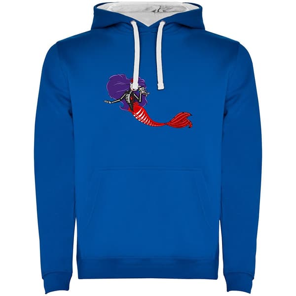 Kruskis Mexican Mermaid Two-colour Tröja Med Huva Blå S Man