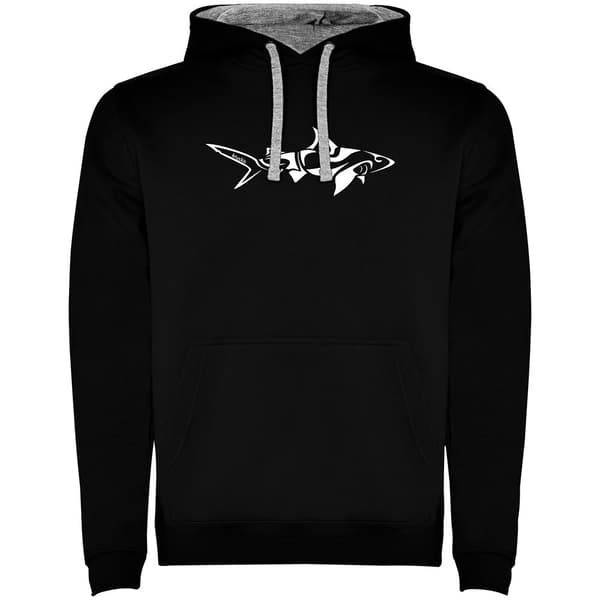 Kruskis Shark Tribal Two-colour Huppari Musta 2XL Mies