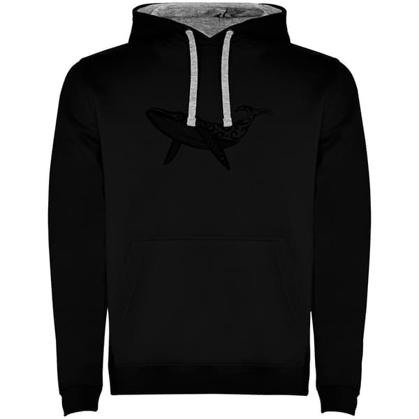 Kruskis Whale Tribal Two-colour Huppari Musta L Mies